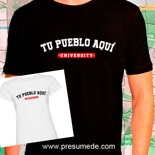 Camiseta personalizada University
