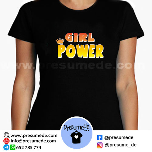 Camiseta girl power