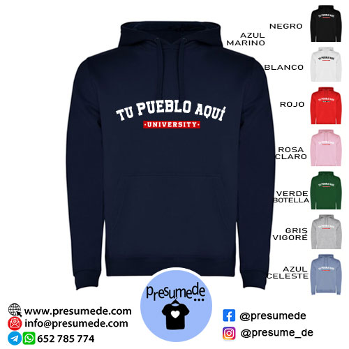Sudadera personalizada University