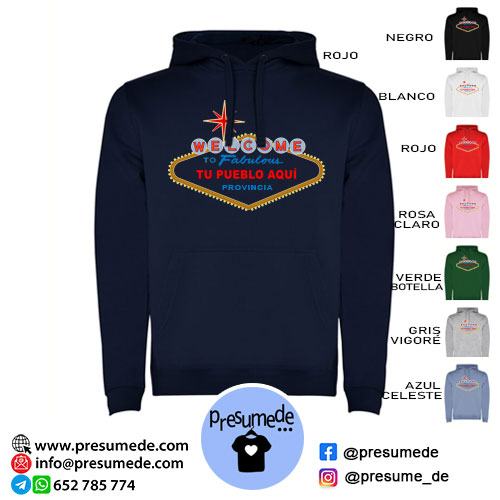 Sudadera welcome to fabulous