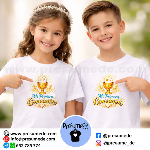 Camiseta mi primera Comunión