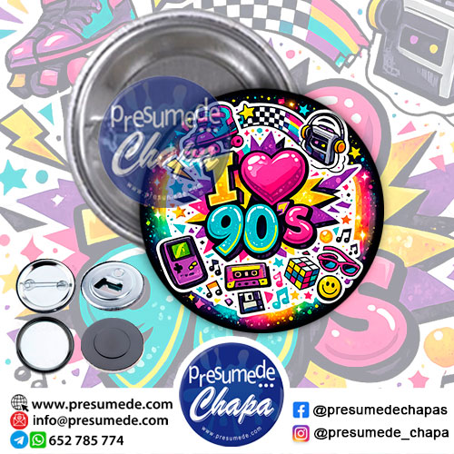 Chapas I Love 90'S