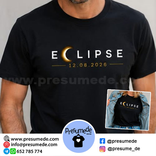 Camiseta eclipse solar