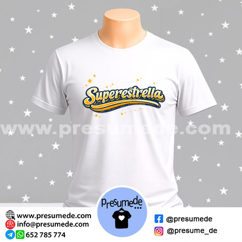 Camiseta Superestrella