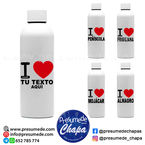 Bidón personalizado I Love