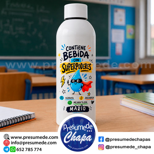 Bidón con superpoderes